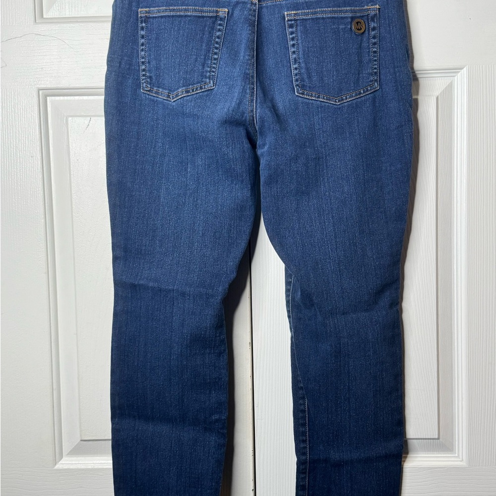 Michael Kors Dark Blue Skinny Jeans - Picture 2 of 12